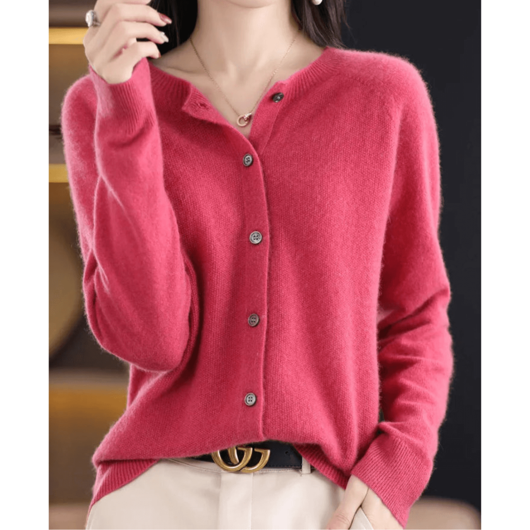 Ladies' Short Cardigans with Buttons | Winter